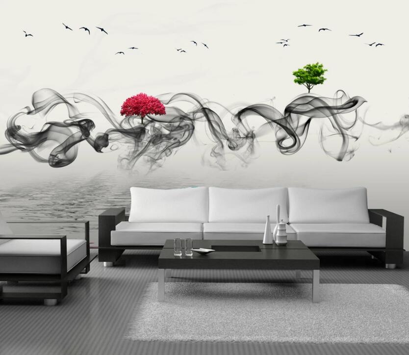 3D Ink Ribbon 637 Wall Murals