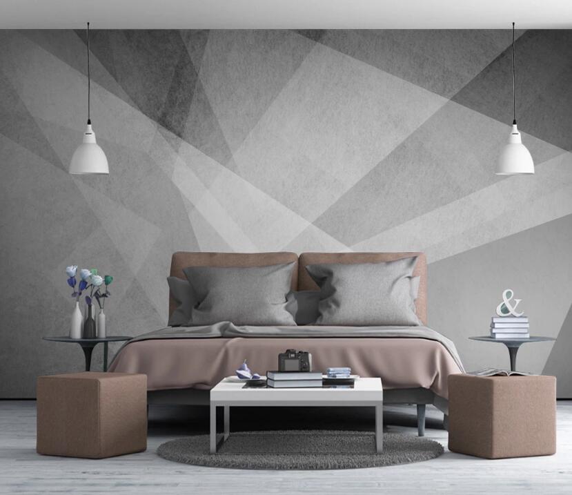 3D Three Colors Interlaced 629 Wall Murals