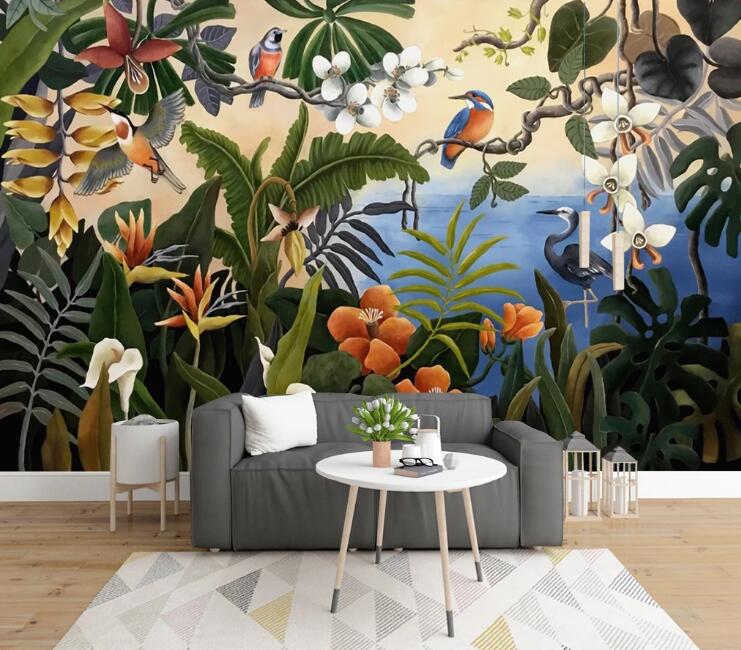 3D Free Jungle 401 Wall Murals