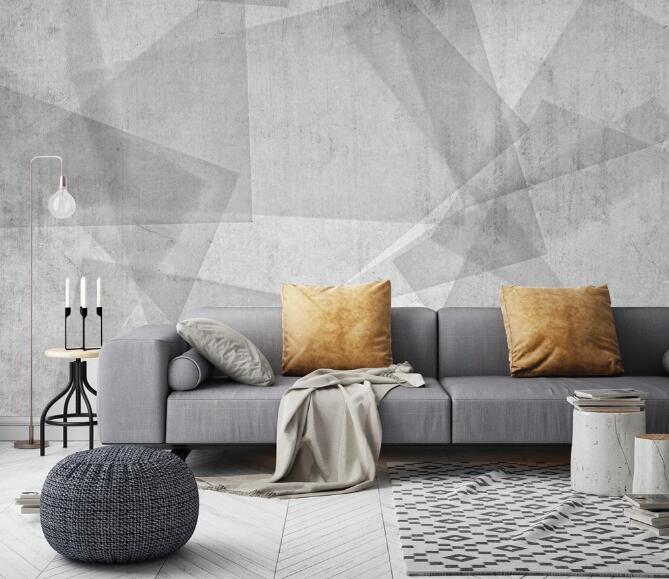 3D Grey Texture 395 Wall Murals