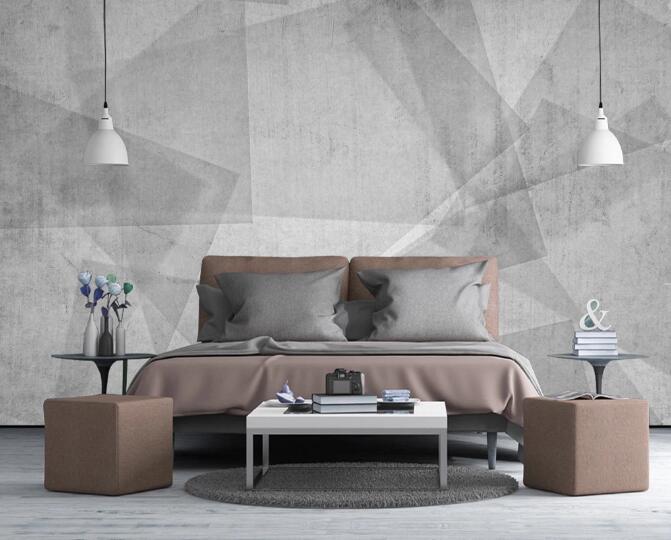 3D Grey Texture 395 Wall Murals