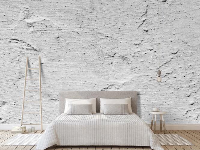 3D Simple White 388 Wall Murals