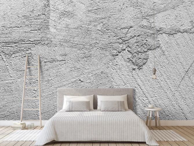 3D Grey Stone 387 Wall Murals