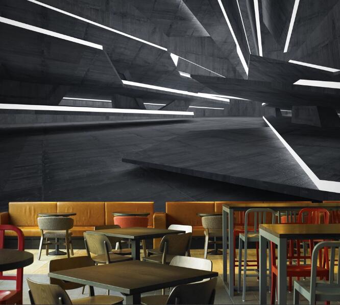 3D Light And Shadow 375 Wall Murals