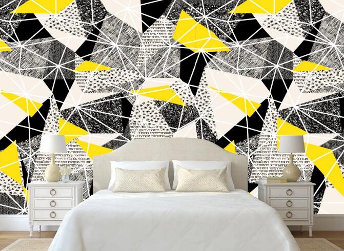 3D Polygon Changes 357 Wall Murals