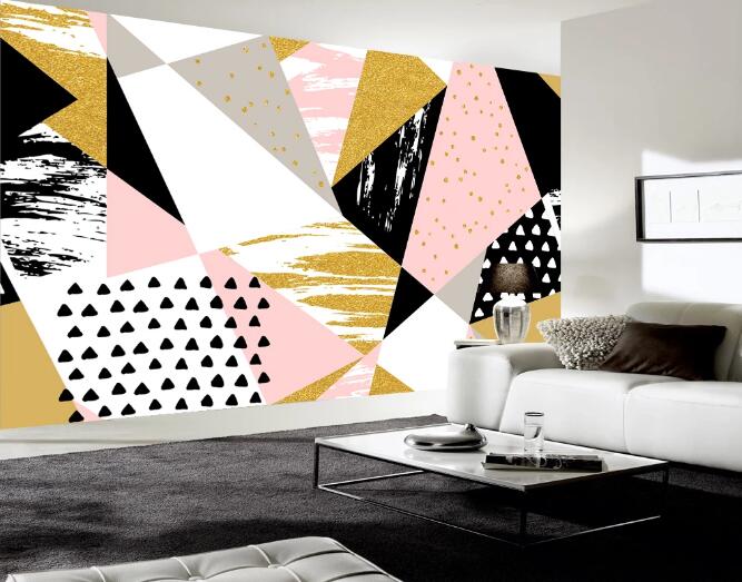 3D Color Puzzle 353 Wall Murals