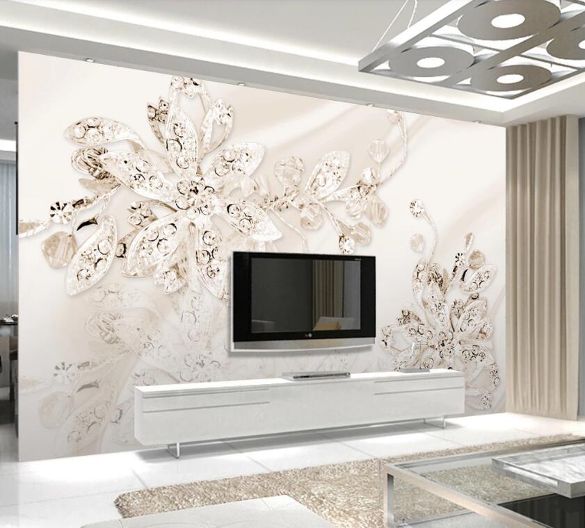 3D Elegant Crystal 559 Wall Murals