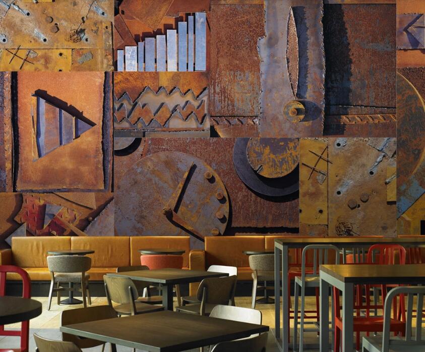 3D Ancient Splicing 555 Wall Murals