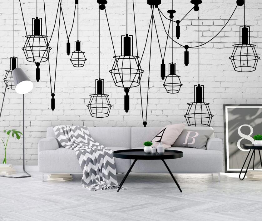 3D Black Light Frame 553 Wall Murals