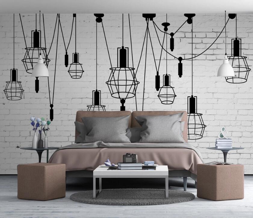 3D Black Light Frame 553 Wall Murals