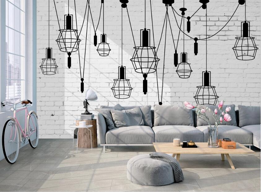 3D Black Light Frame 553 Wall Murals