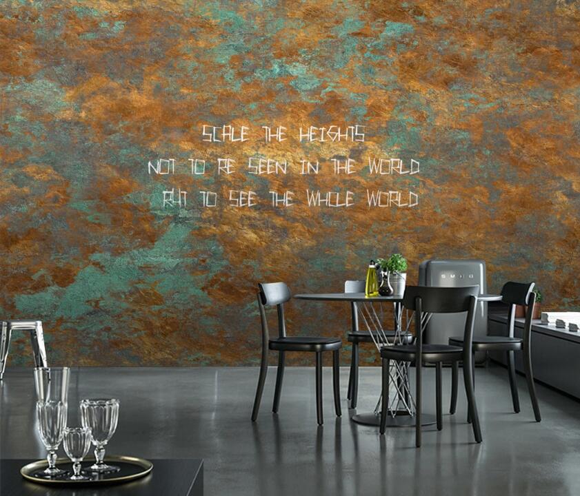 3D Upside Down Letters 534 Wall Murals