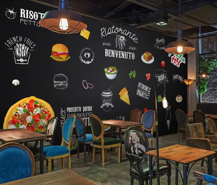 3D Delicious Food 518 Wall Murals