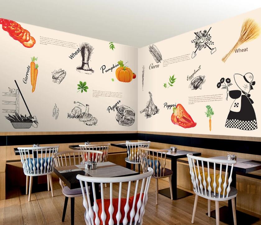 3D Fruit And Vegetable 515 Wall Murals