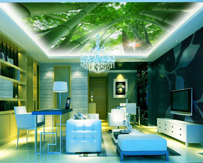 Verdant Bamboos Wallpaper AJ Wallpaper 2