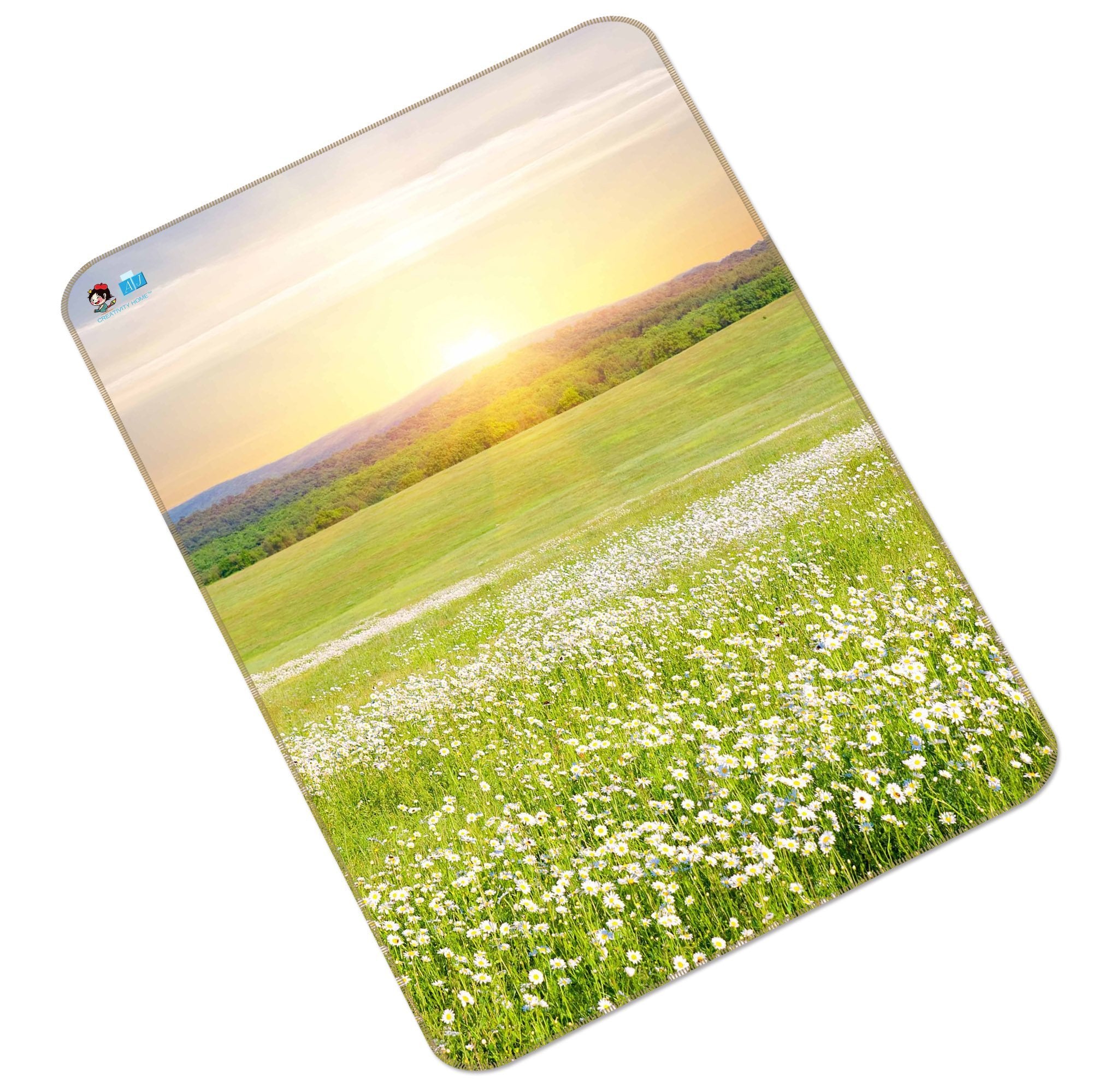 3D Wildflowers Field 158 Non Slip Rug Mat Mat AJ Creativity Home