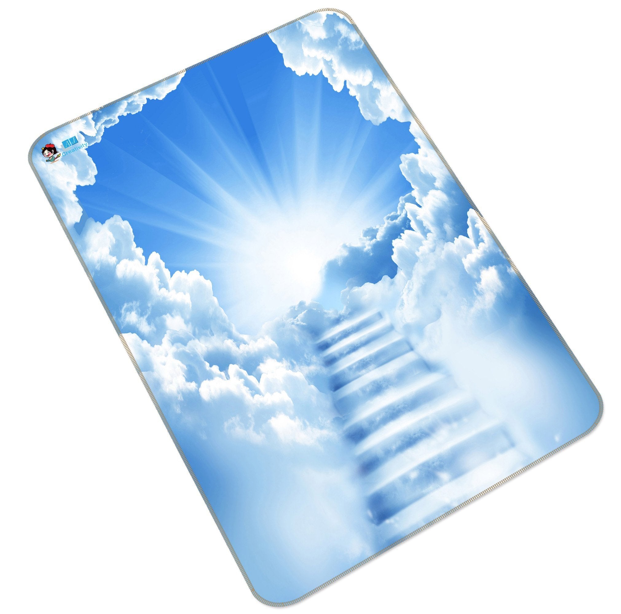 3D Heaven Stairs 169 Non Slip Rug Mat Mat AJ Creativity Home