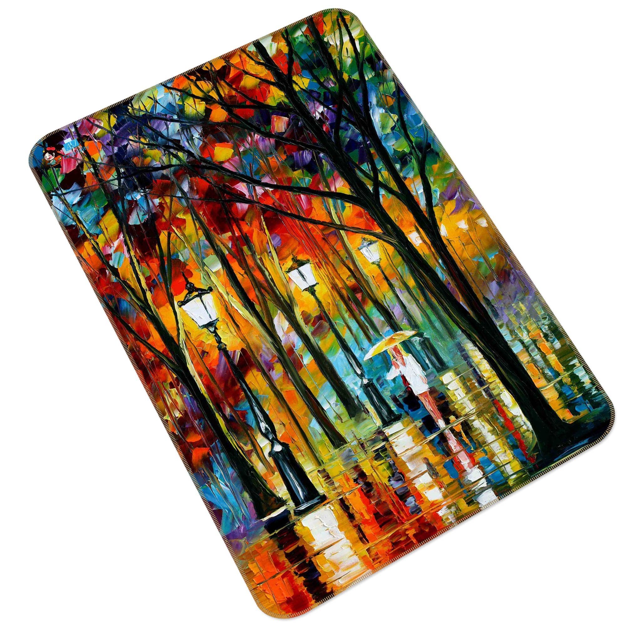 3D Street Oil Painting 184 Non Slip Rug Mat Mat AJ Creativity Home