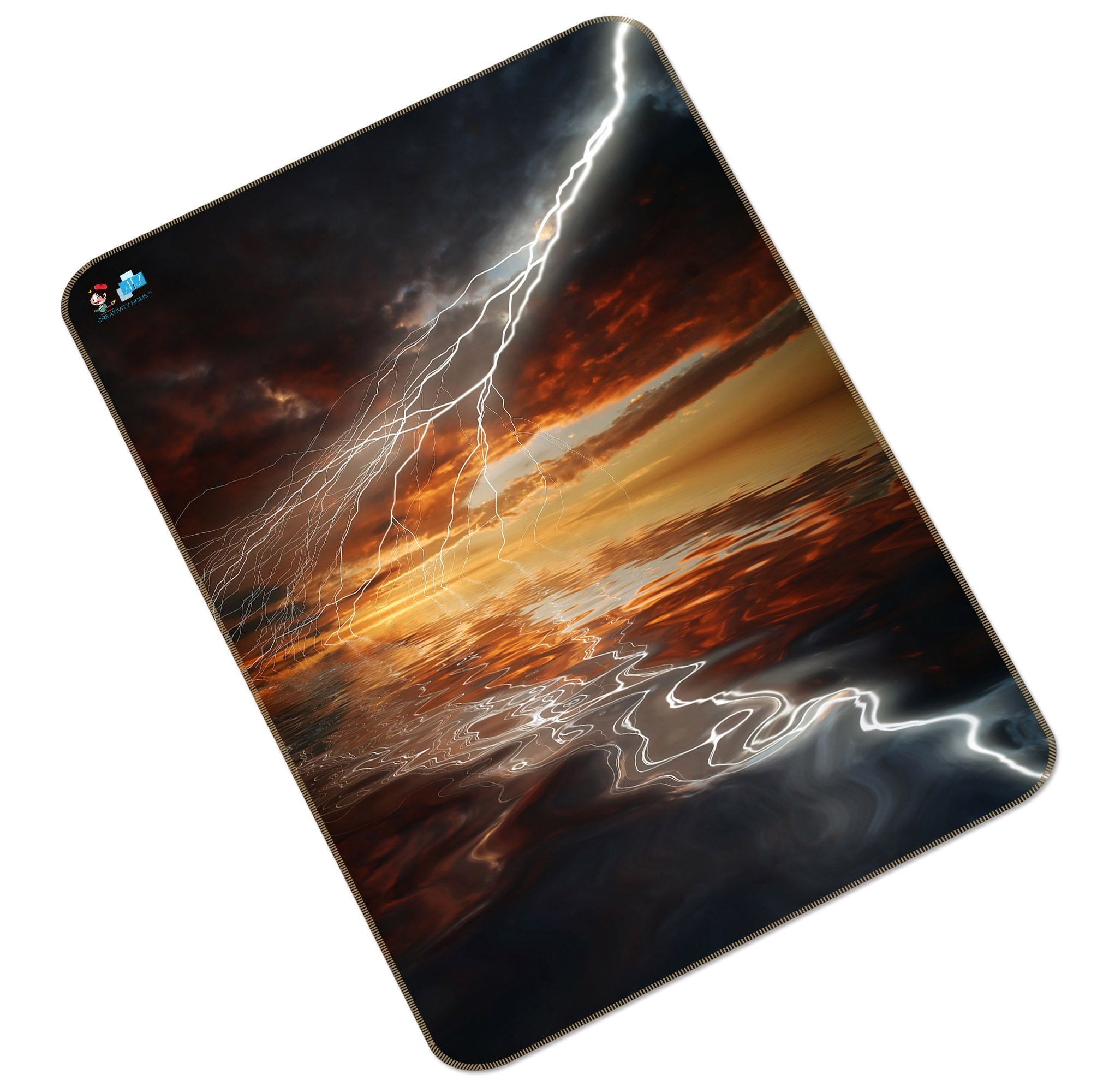 3D Sea Sunset Lightning 145 Non Slip Rug Mat Mat AJ Creativity Home