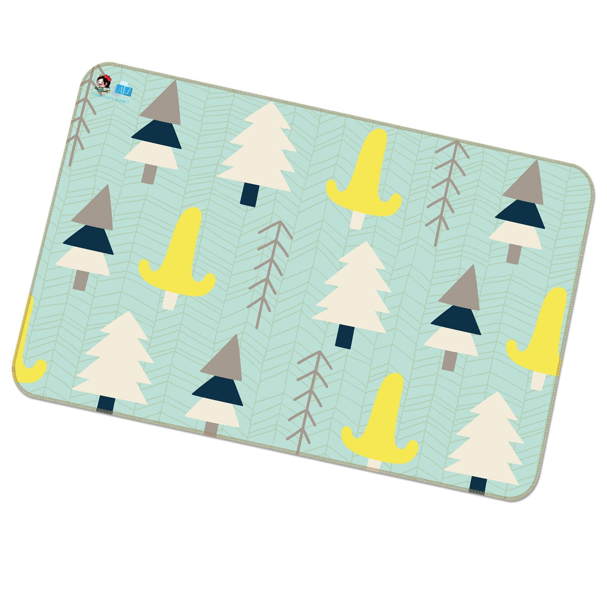 3D Tree Pattern 069 Non Slip Rug Mat Mat AJ Creativity Home