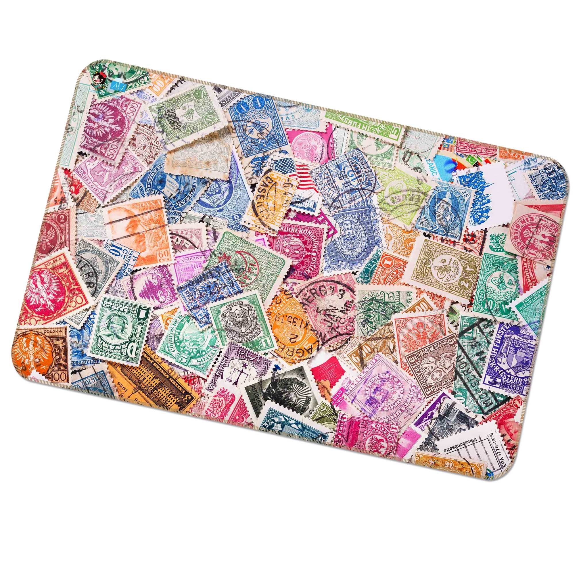 3D Color Stamp 089 Non Slip Rug Mat Mat AJ Creativity Home