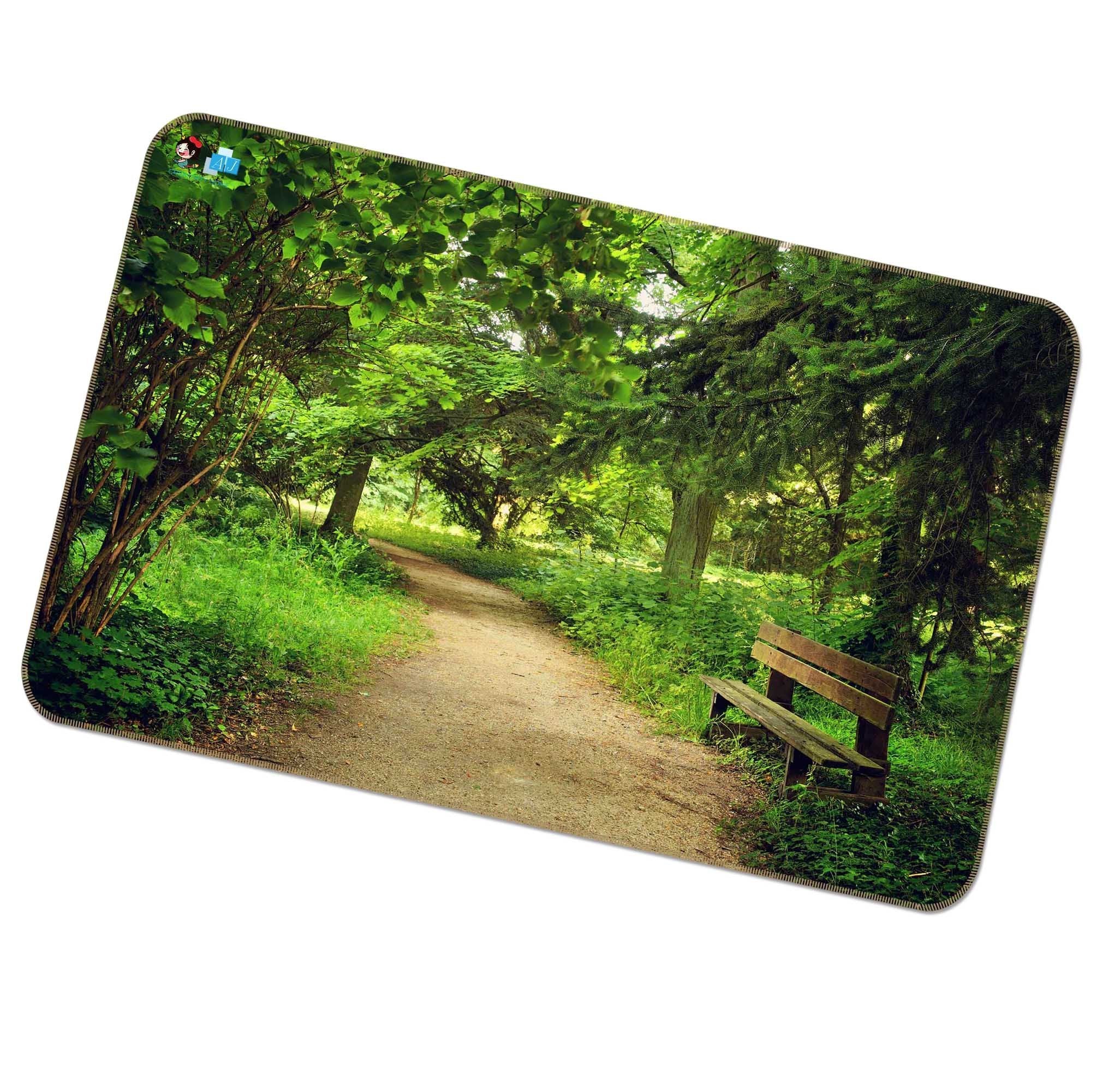 3D Woods Mud Road 521 Non Slip Rug Mat Mat AJ Creativity Home