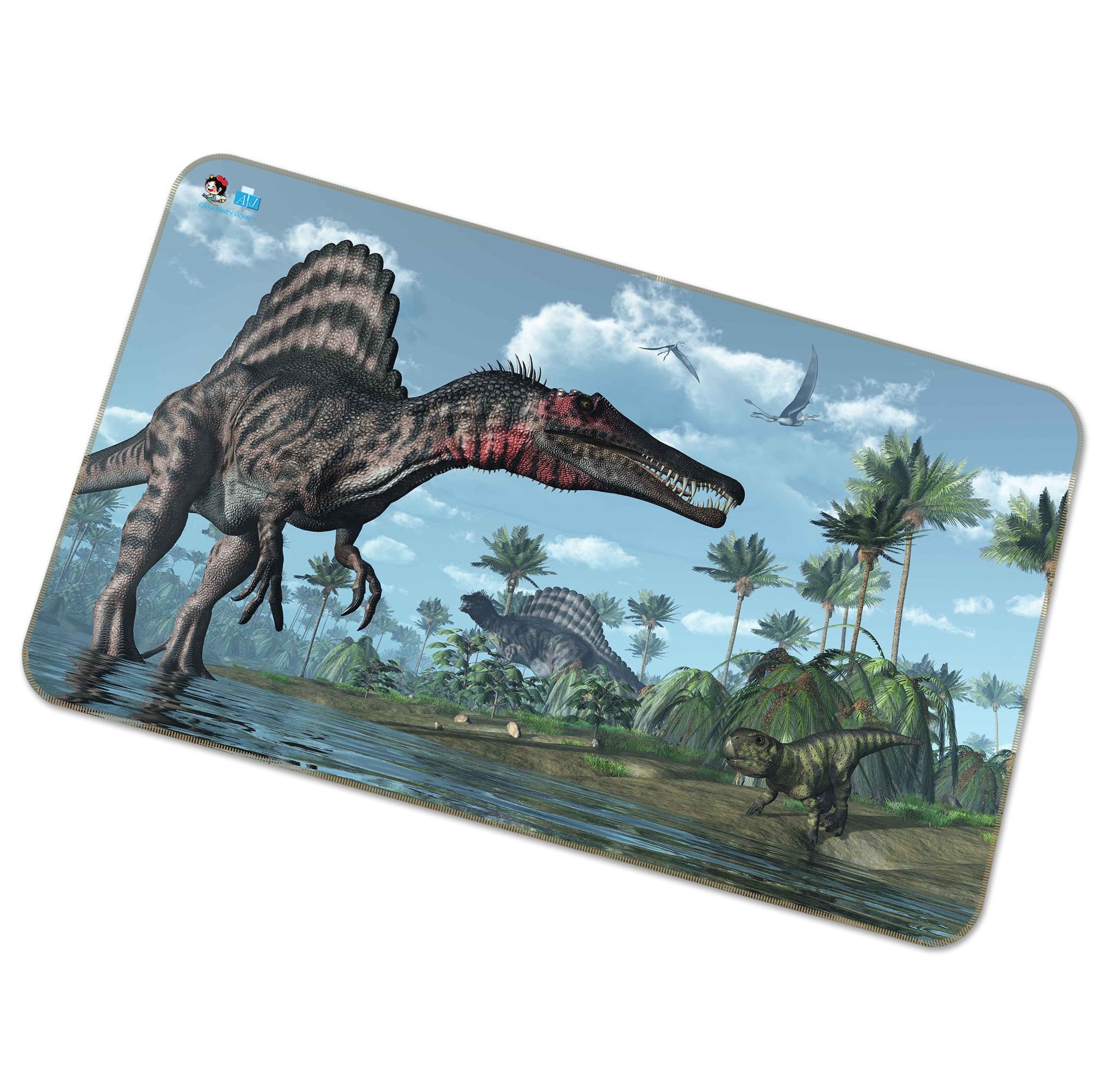 3D Dinosaur Age 244 Non Slip Rug Mat Mat AJ Creativity Home