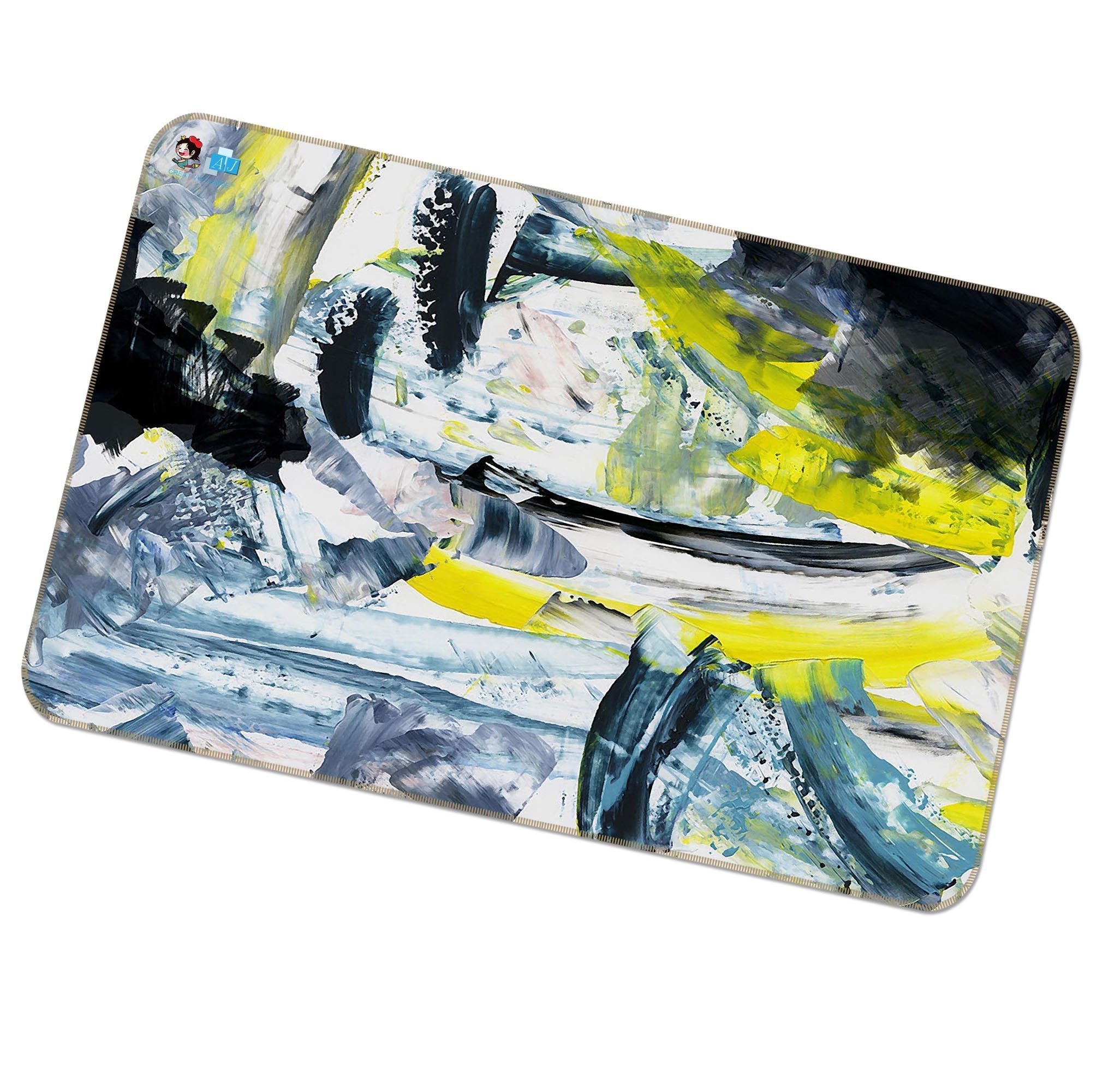 3D Graffiti Ink 313 Non Slip Rug Mat Mat AJ Creativity Home