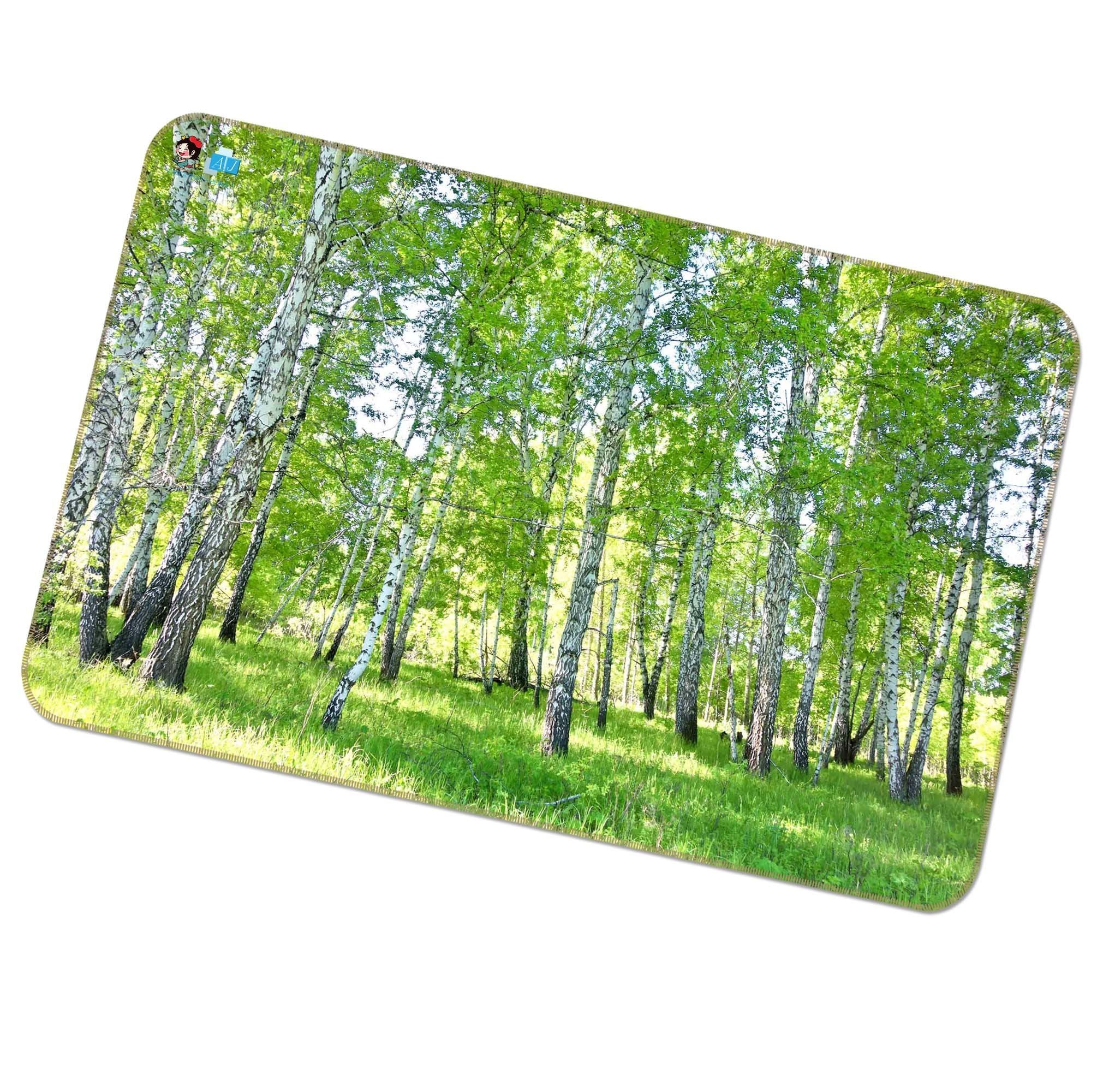 3D Lawn Woods 513 Non Slip Rug Mat Mat AJ Creativity Home