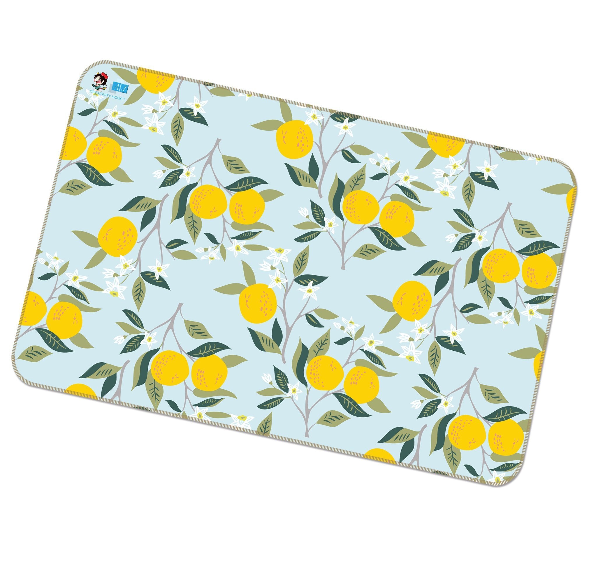 3D Fruit Leaves 144 Non Slip Rug Mat Mat AJ Creativity Home