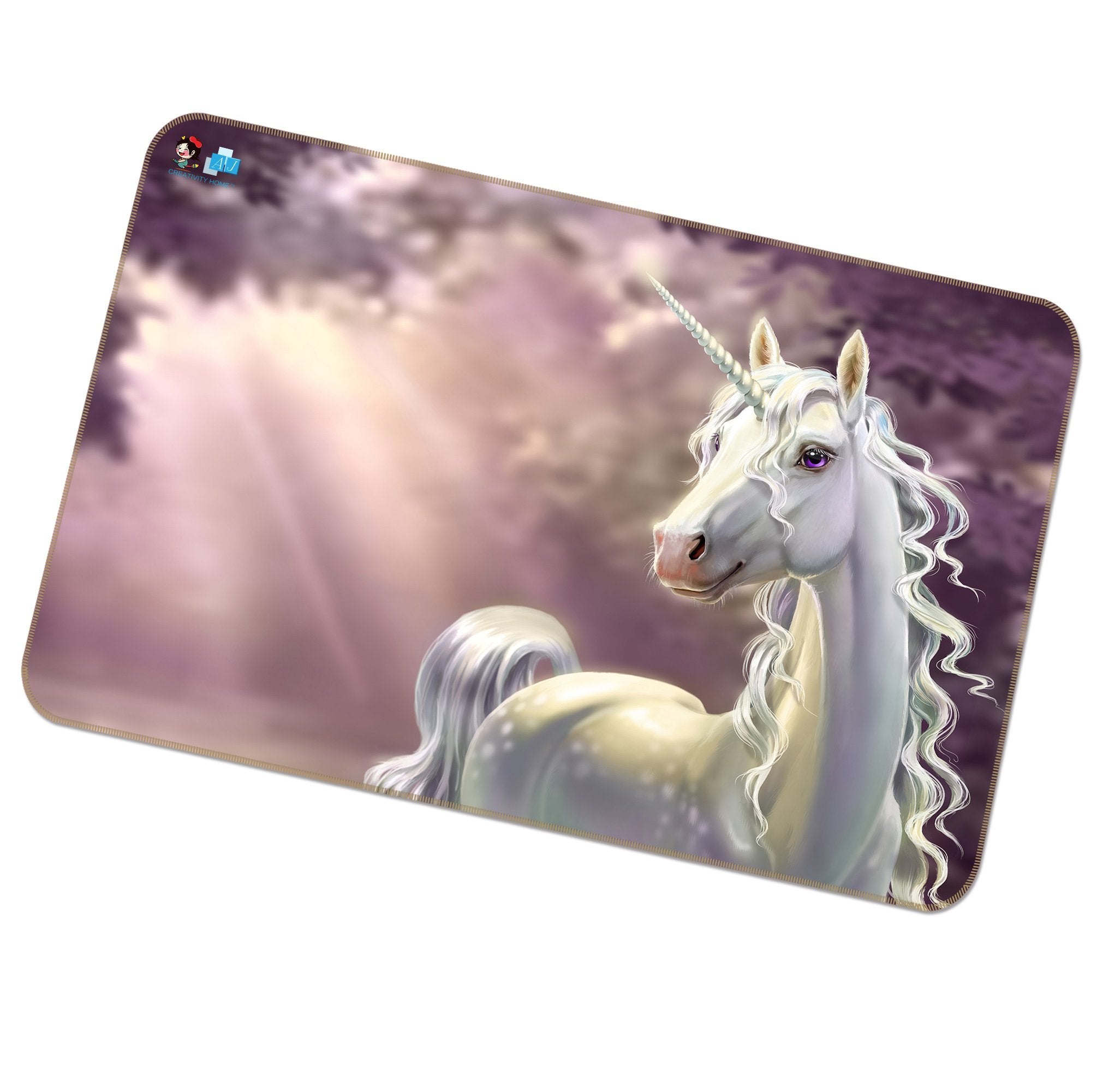 3D Beautiful Unicorn 126 Non Slip Rug Mat Mat AJ Creativity Home