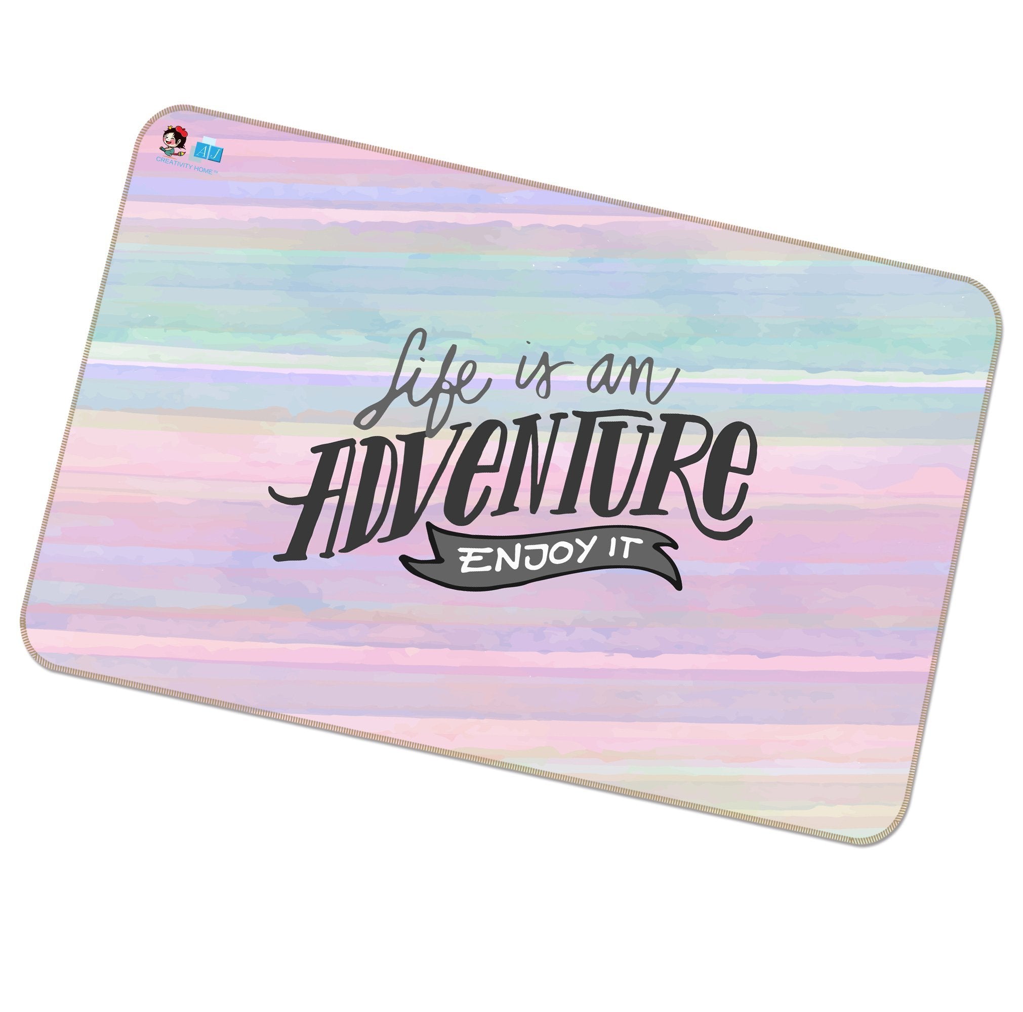 3D Red English 236 Non Slip Rug Mat Mat AJ Creativity Home