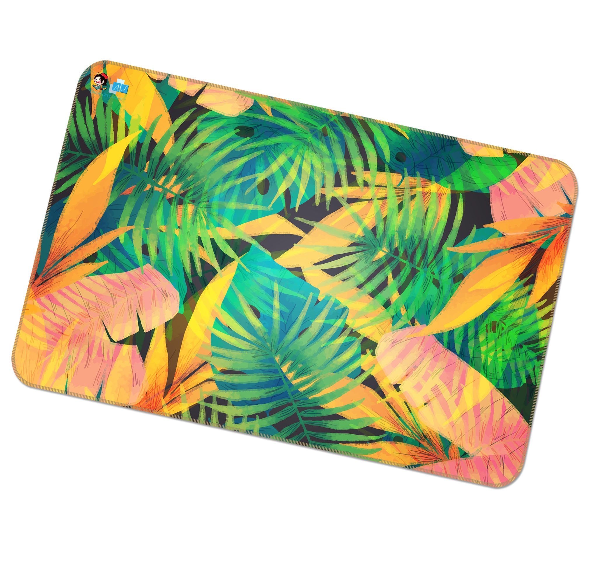 3D Plant Envelope 018 Non Slip Rug Mat Mat AJ Creativity Home