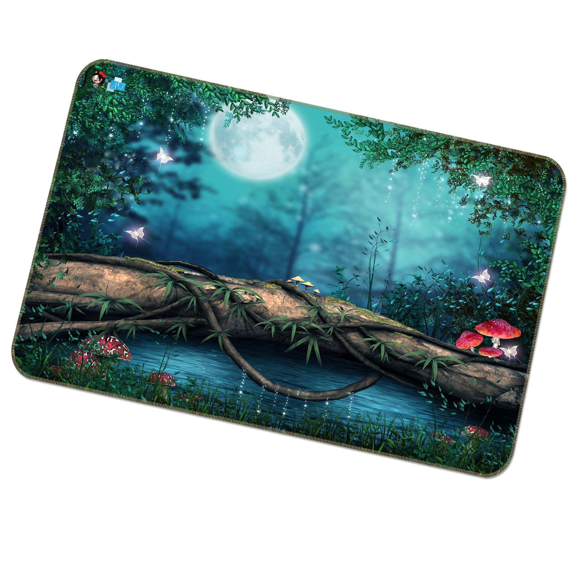 3D Moon Trunk 461 Non Slip Rug Mat Mat AJ Creativity Home