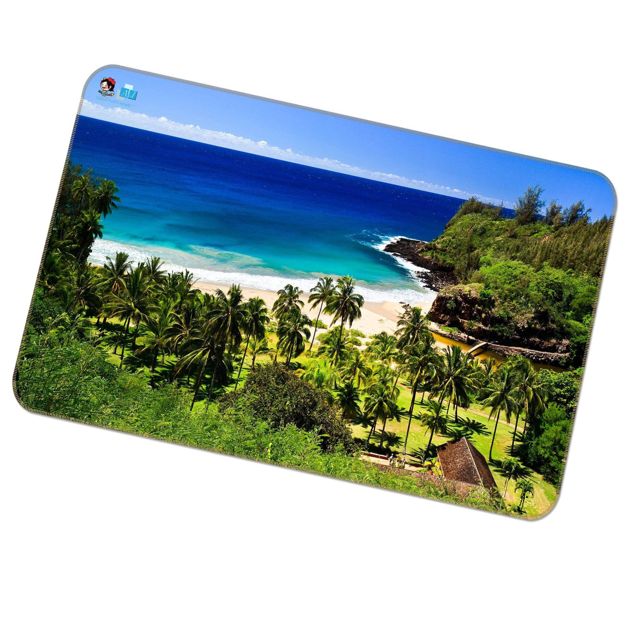 3D Coconut Grove 435 Non Slip Rug Mat Mat AJ Creativity Home