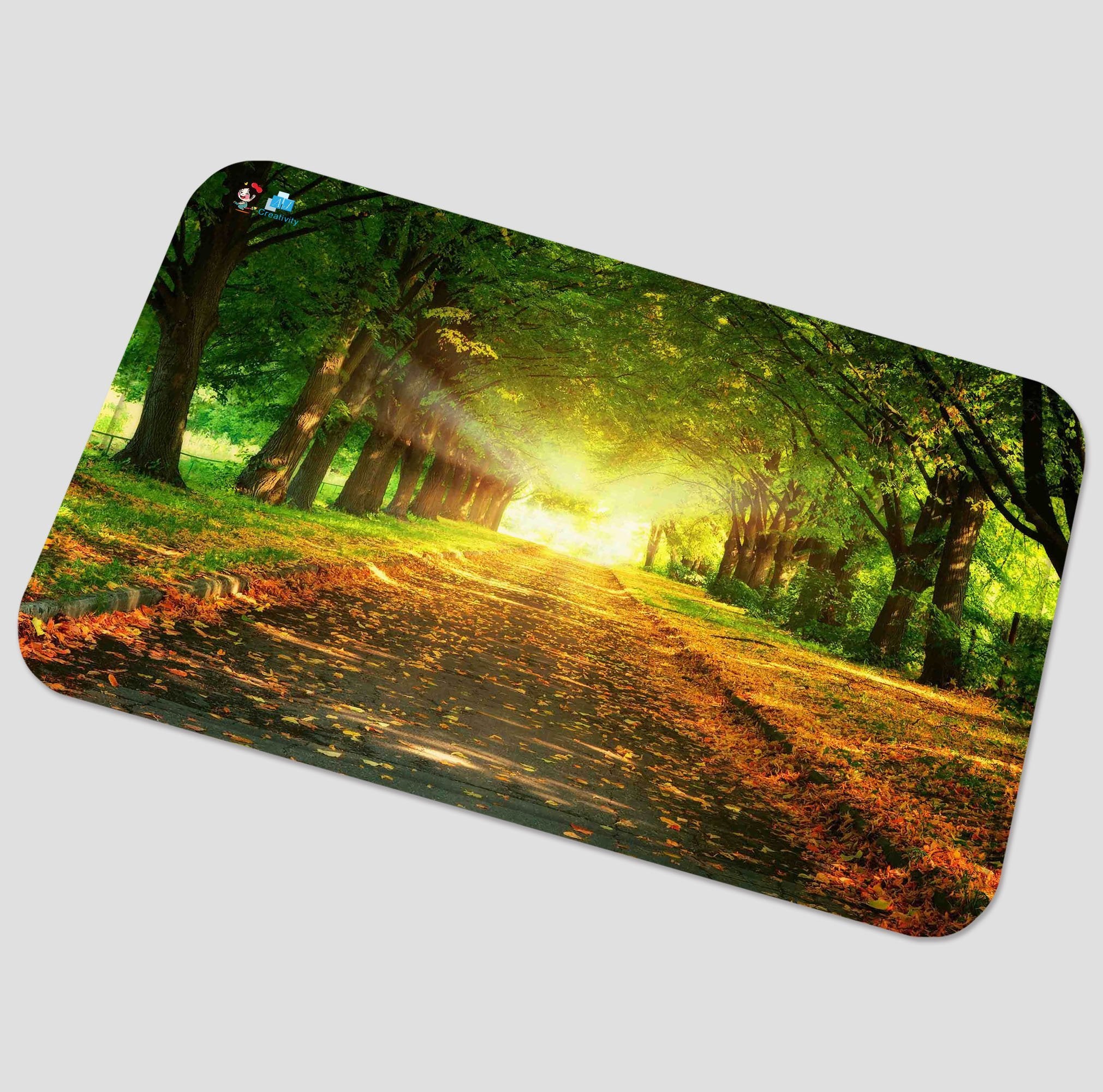 3D Boulevard 67 Non Slip Rug Mat Mat AJ Creativity Home