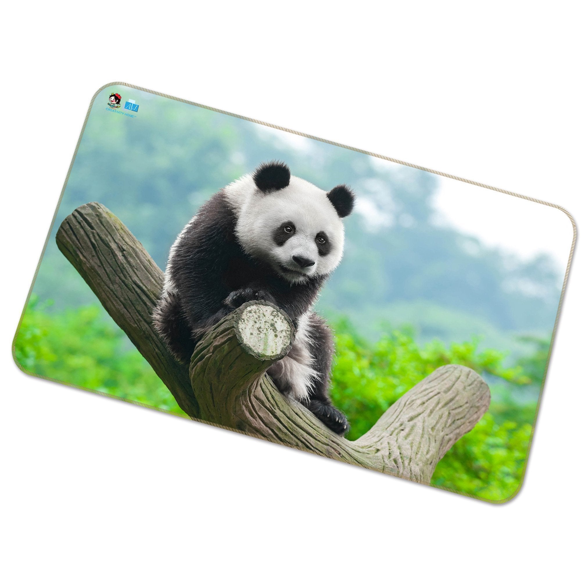 3D Innocent Panda 288 Non Slip Rug Mat Mat AJ Creativity Home