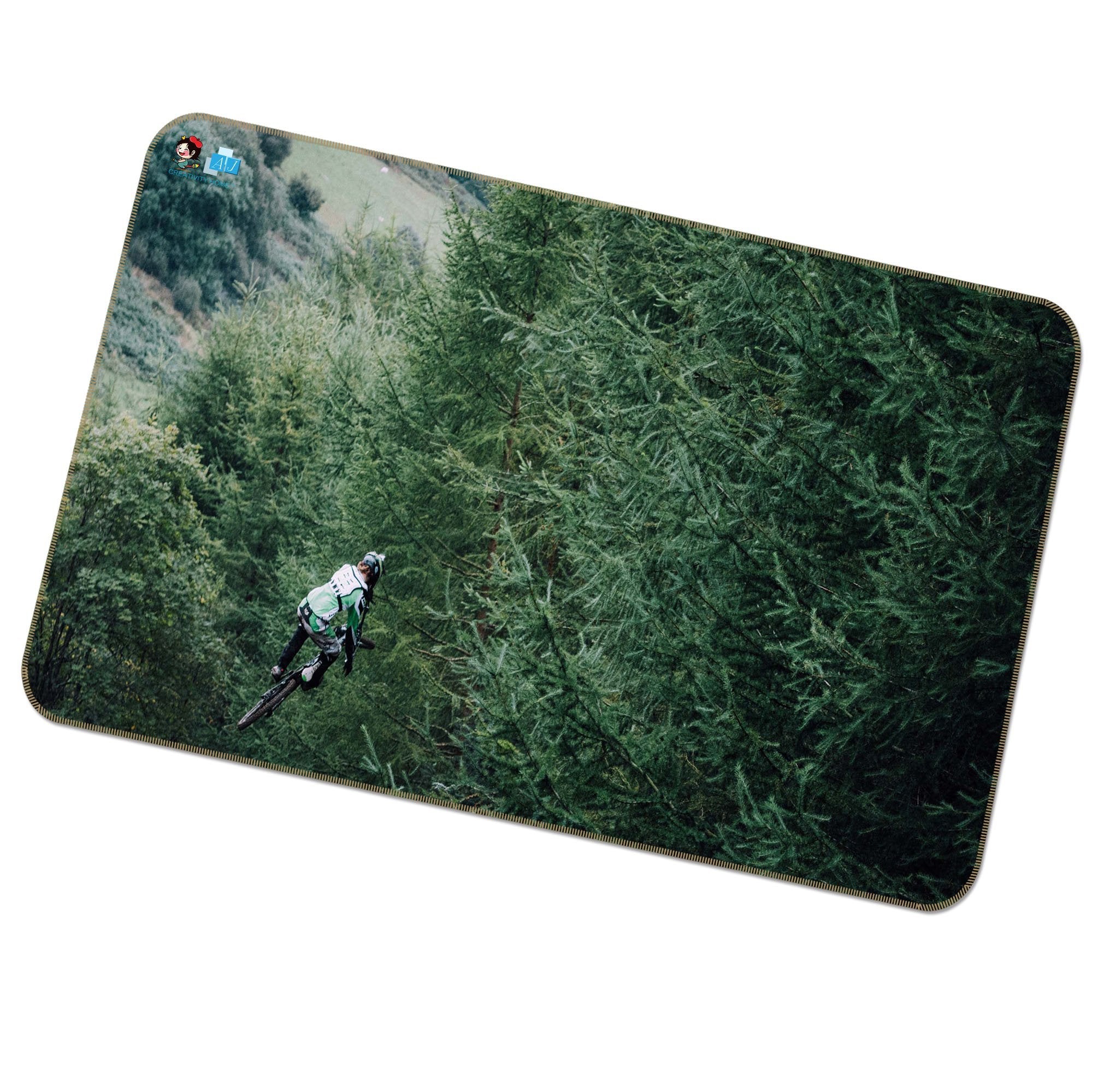 3D Forest Limit 230 Non Slip Rug Mat Mat AJ Creativity Home