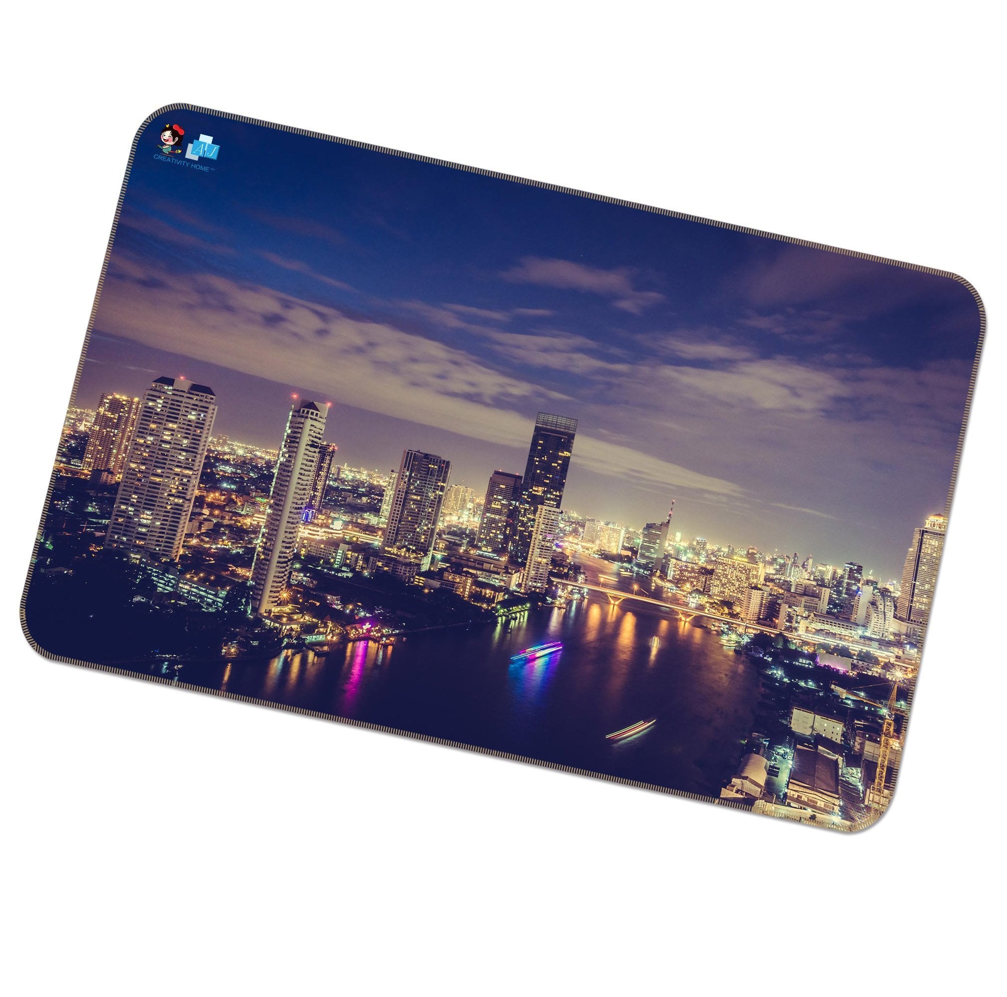 3D Building Bridge 174 Non Slip Rug Mat Mat AJ Creativity Home