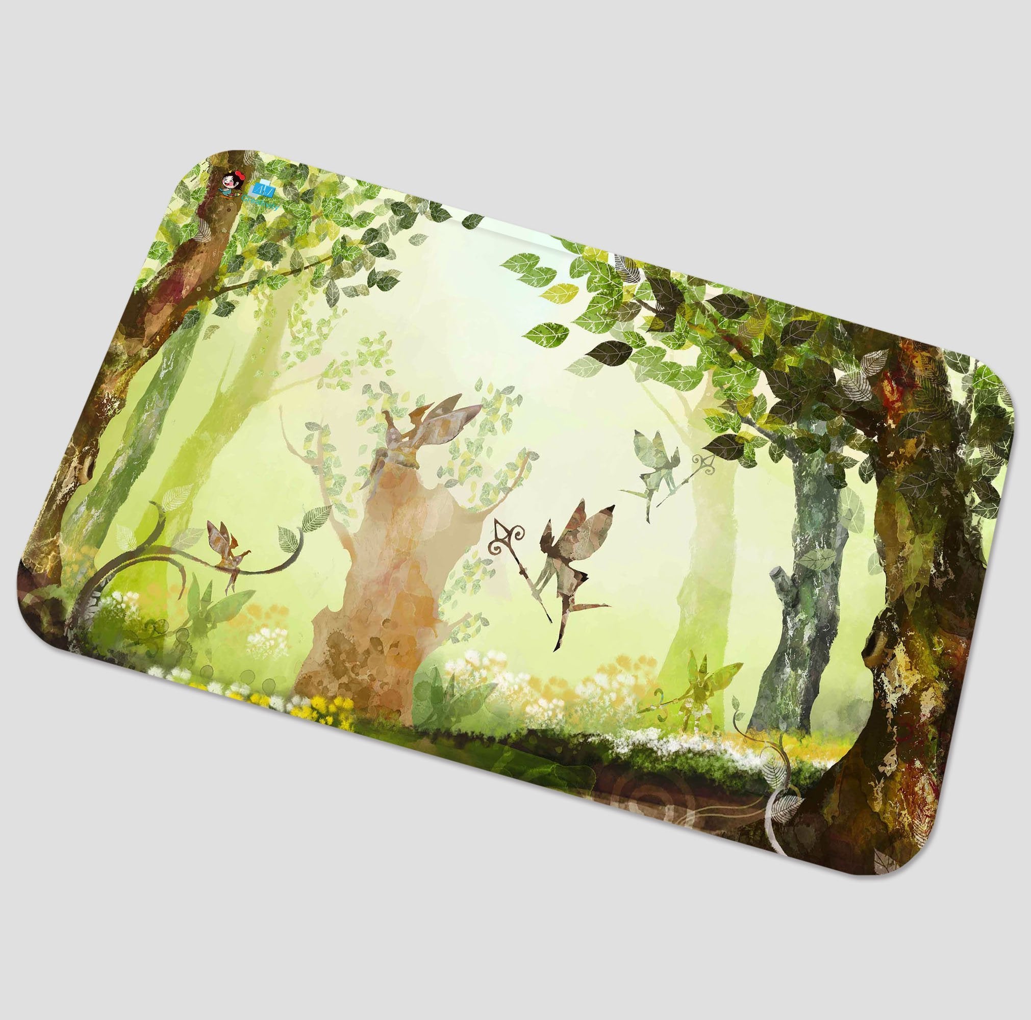 3D Forest Elves 35 Non Slip Rug Mat Mat AJ Creativity Home