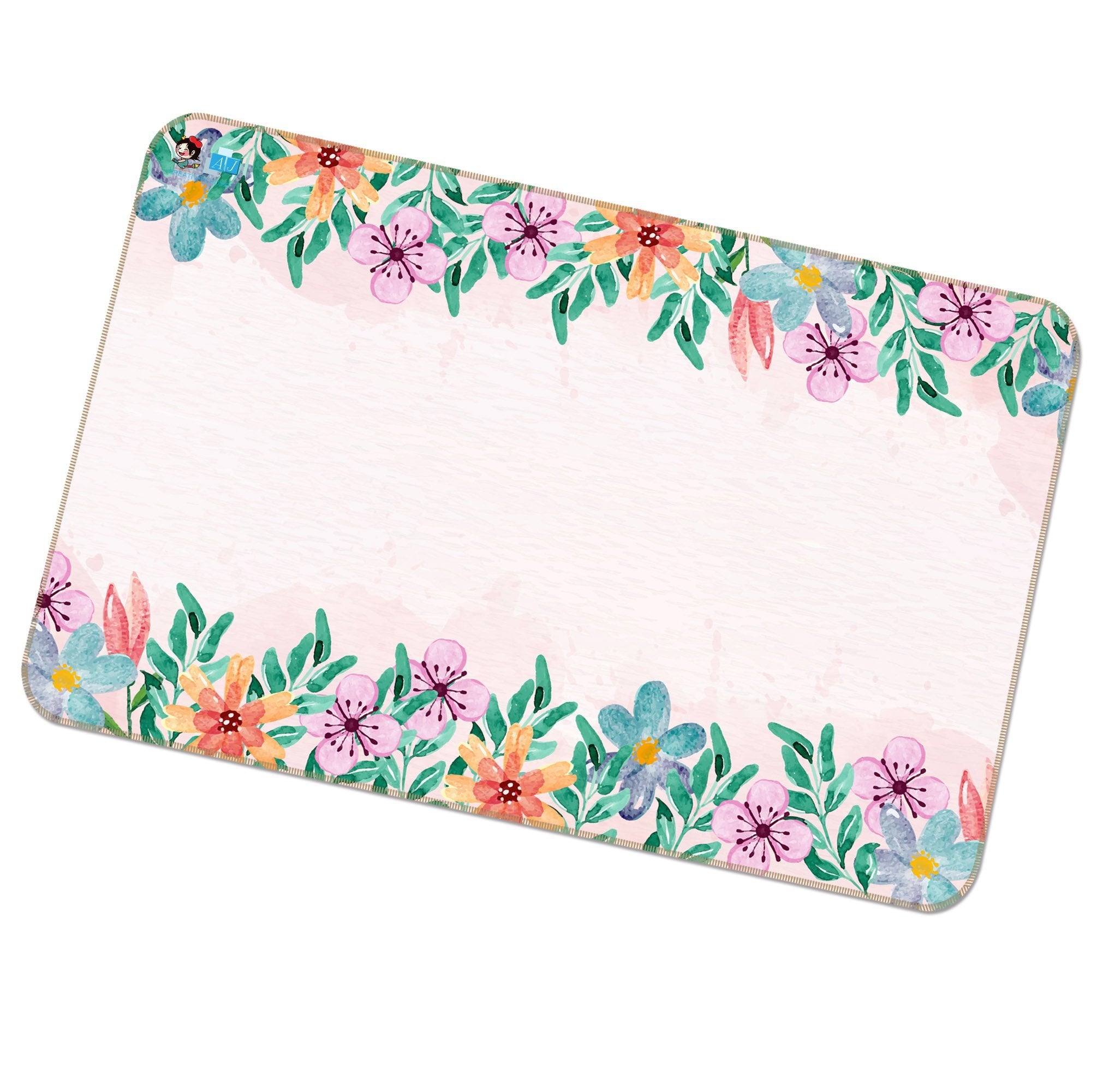 3D Flower Road 262 Non Slip Rug Mat Mat AJ Creativity Home