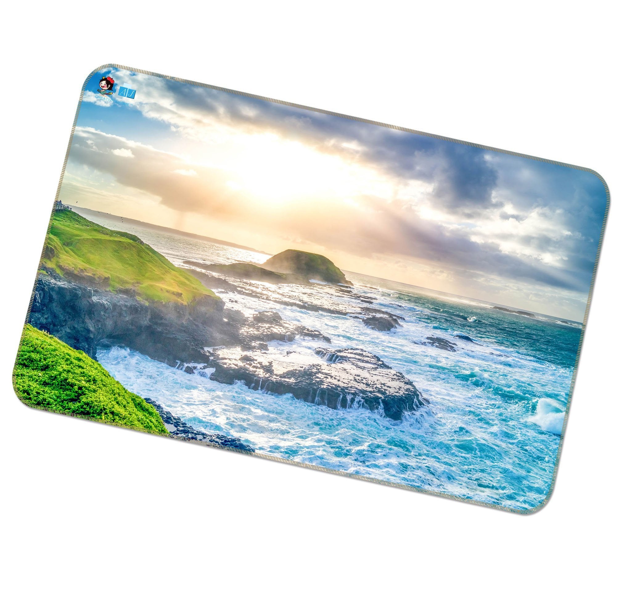 3D Sunshine Seaside 378 Non Slip Rug Mat Mat AJ Creativity Home