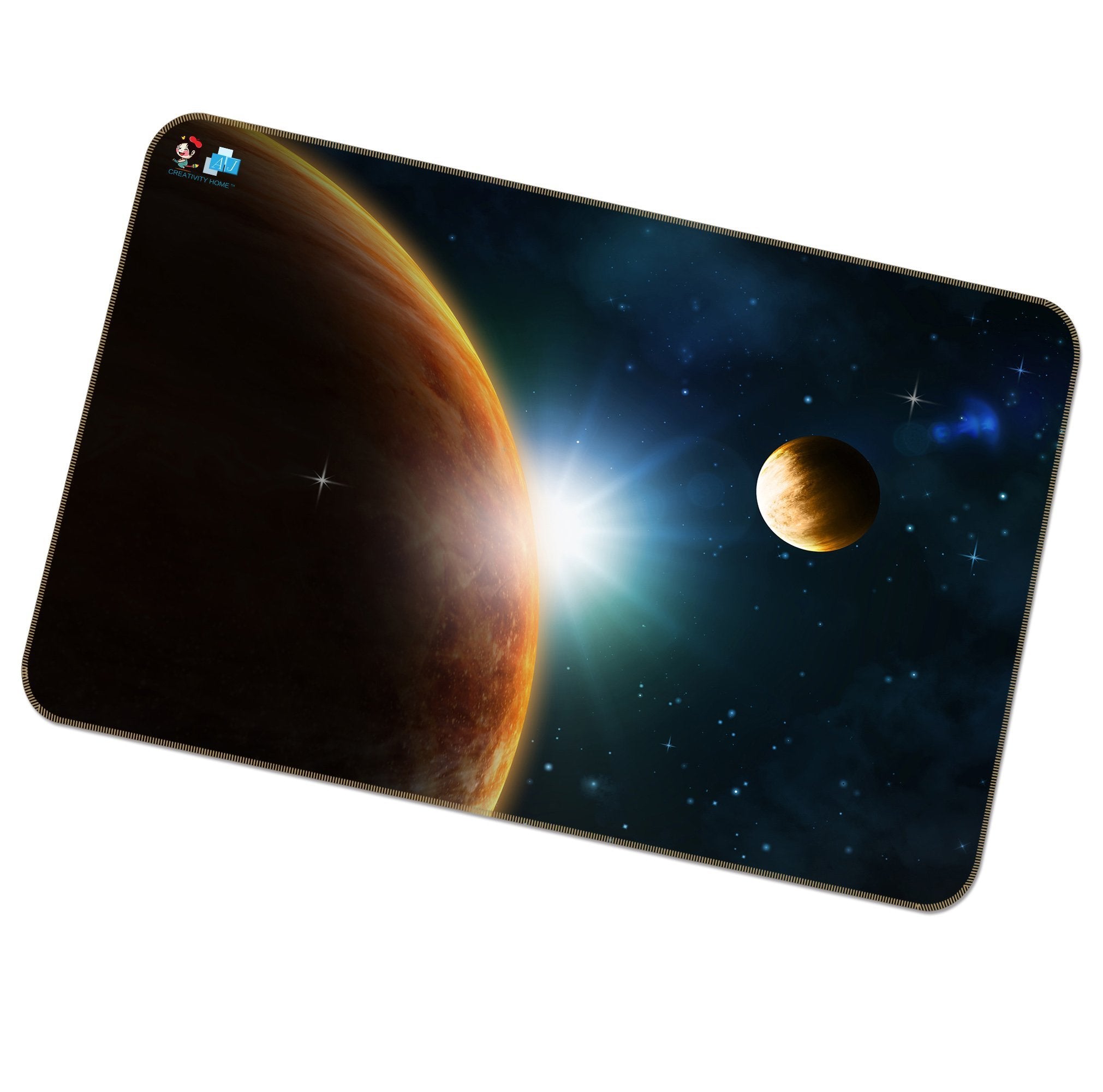 3D Saturn Shining 279 Non Slip Rug Mat Mat AJ Creativity Home