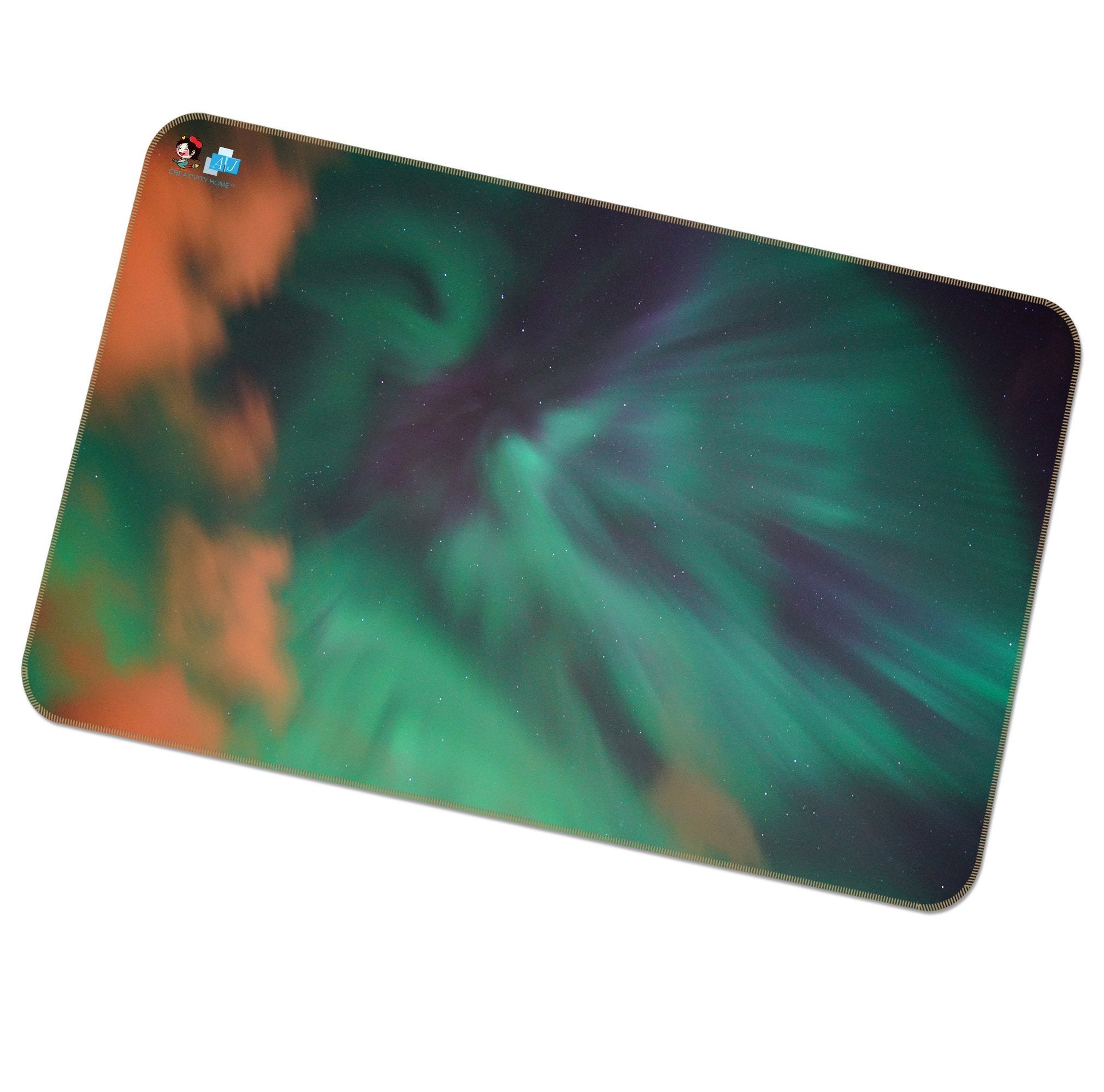 3D Green Galaxy 276 Non Slip Rug Mat Mat AJ Creativity Home