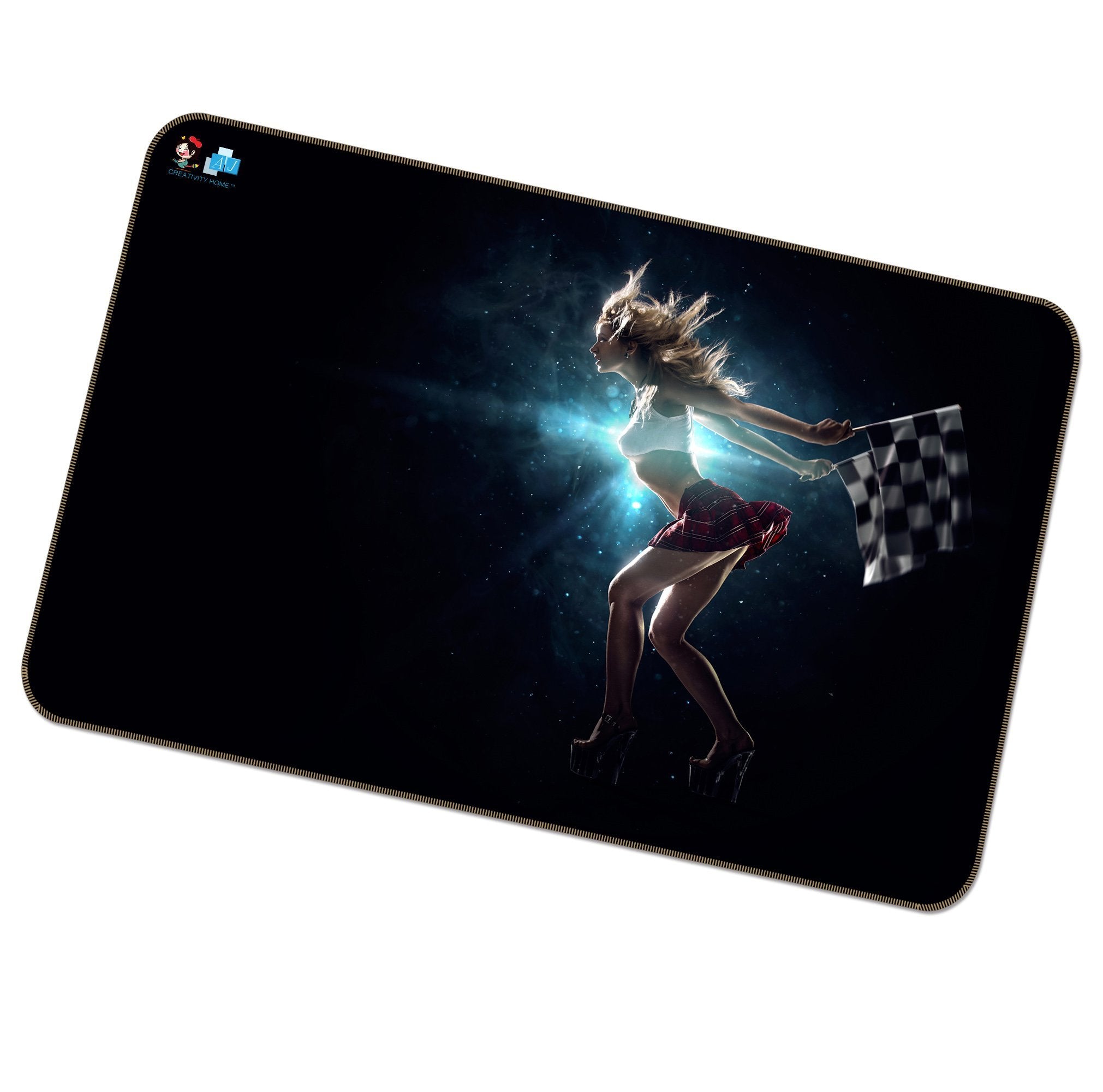 3D Woman Flying 303 Non Slip Rug Mat Mat AJ Creativity Home