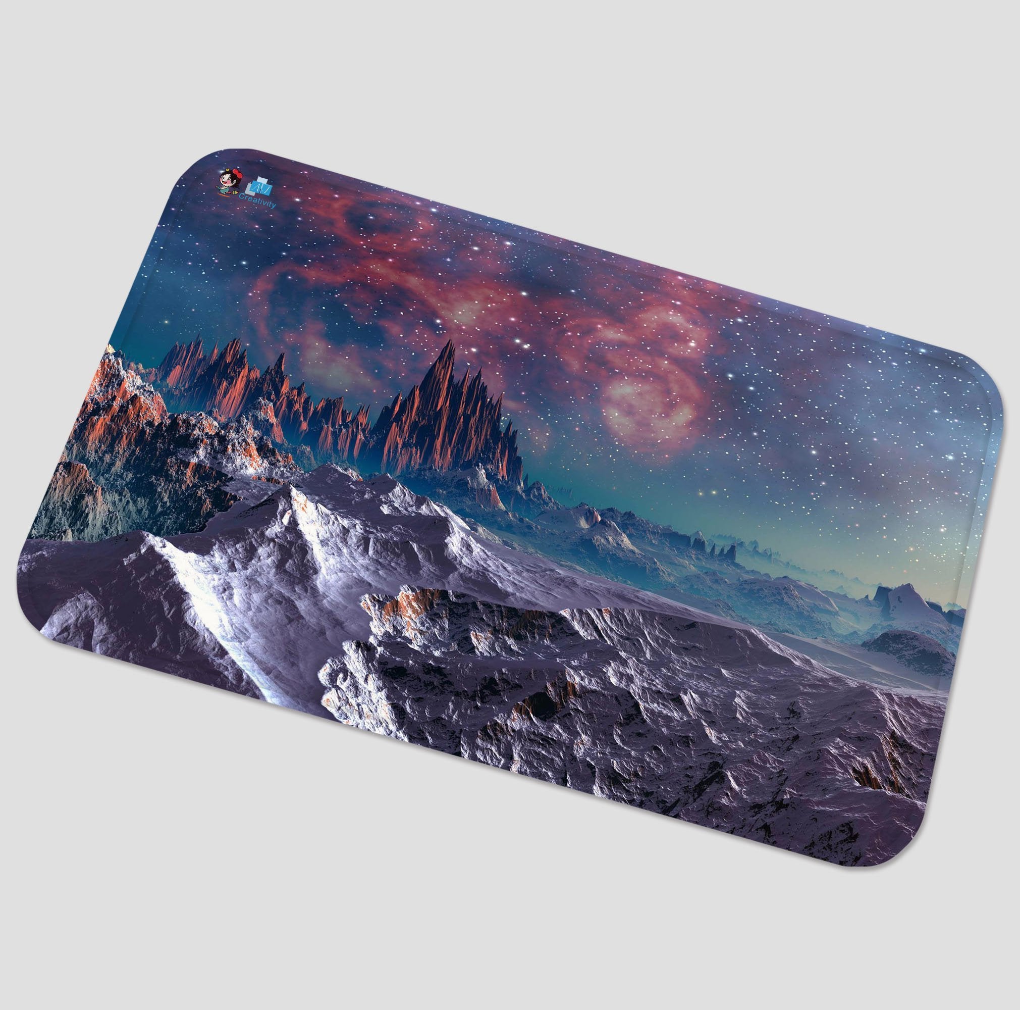 3D Exoplanet Scenery 108 Non Slip Rug Mat Mat AJ Creativity Home