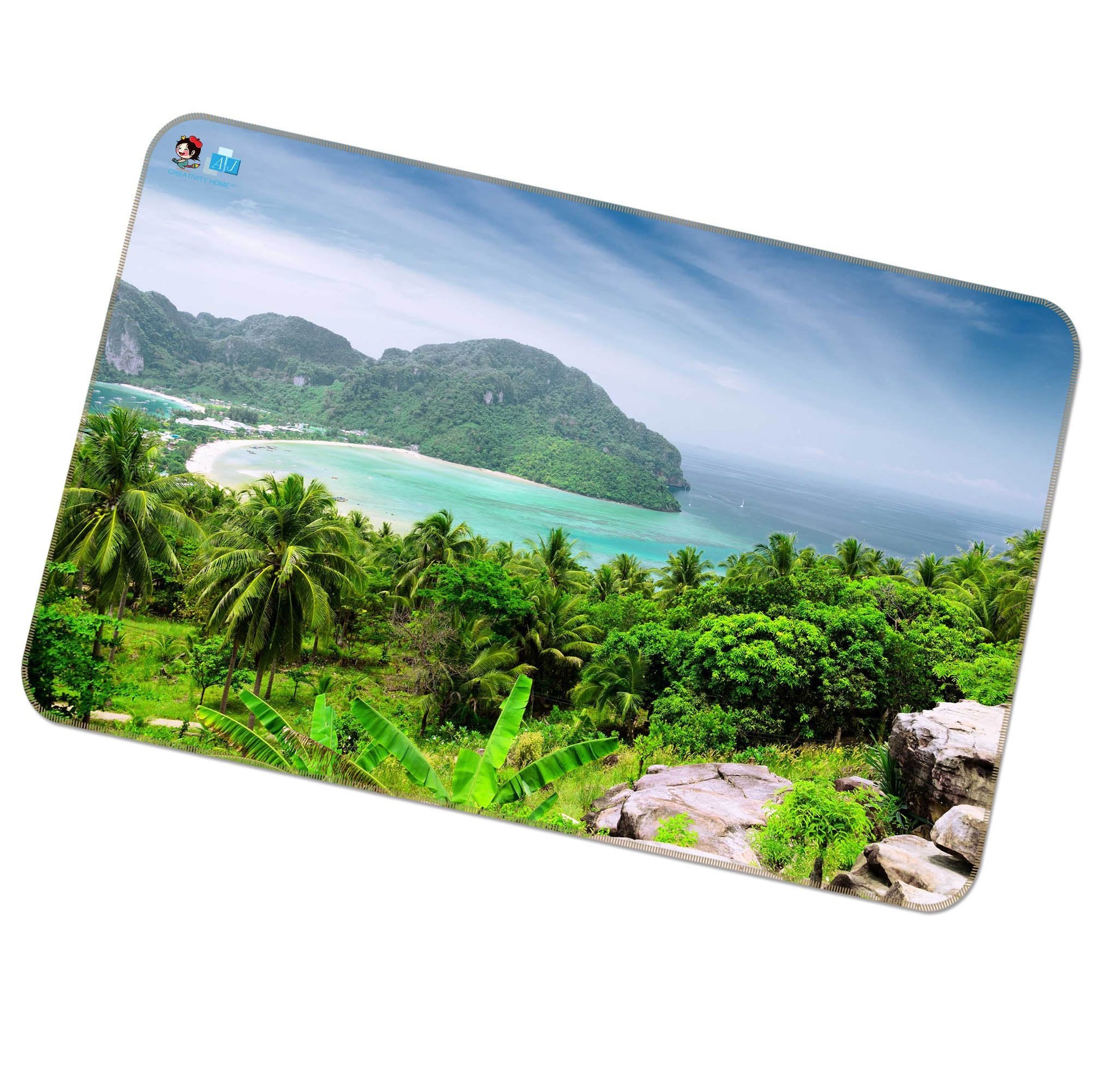 3D Woods Sea 462 Non Slip Rug Mat Mat AJ Creativity Home