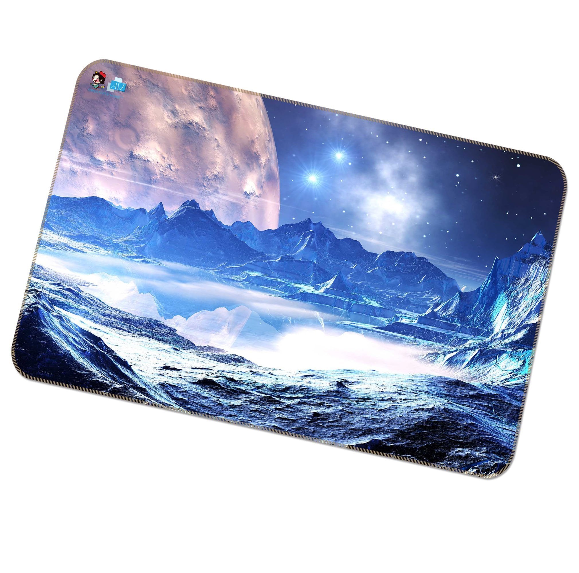 3D Star Mountain 393 Non Slip Rug Mat Mat AJ Creativity Home