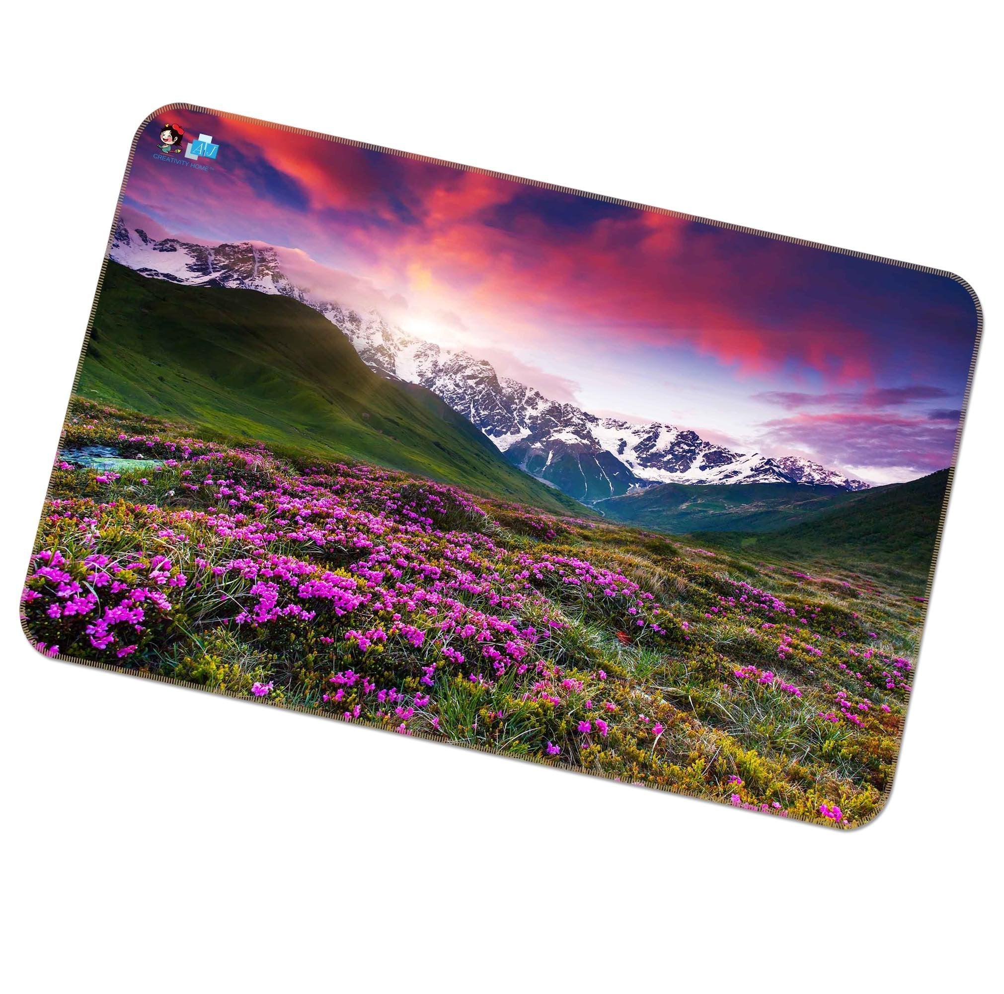 3D Small Flower Mountain 398 Non Slip Rug Mat Mat AJ Creativity Home