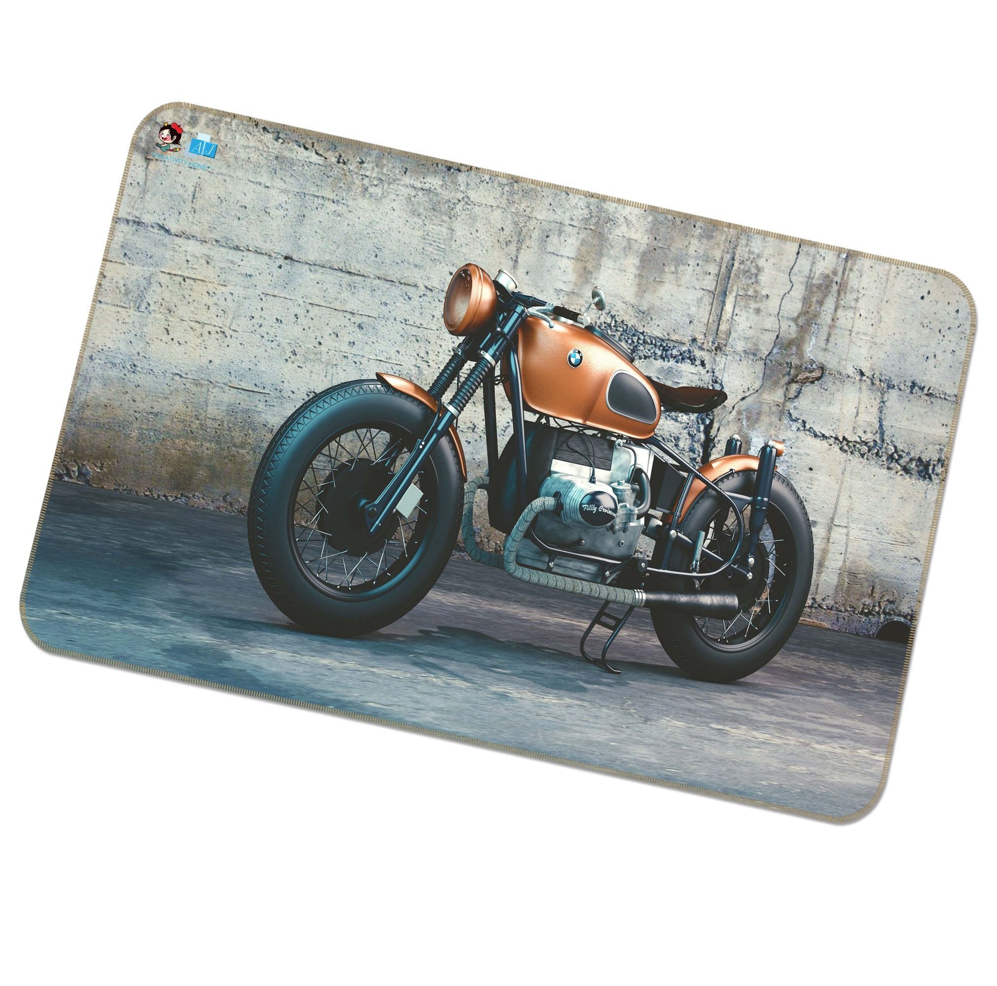 3D Luxury Motorcycle 231 Non Slip Rug Mat Mat AJ Creativity Home